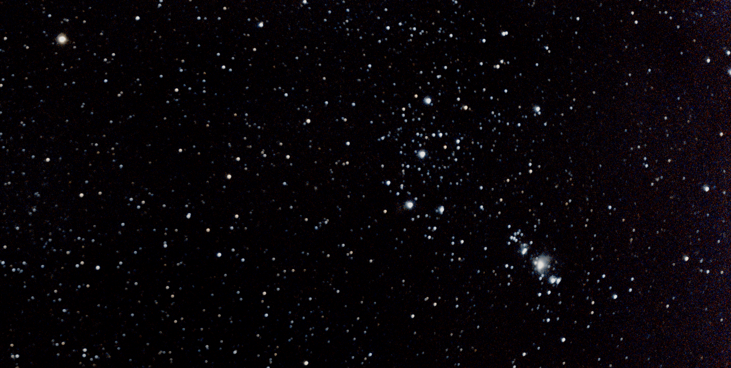 my attempt at photographing the orion nebula